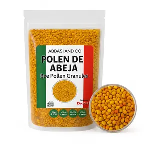 ABBASI AND CO Premium Bee Pollen Granules 100% Natural Pure Sweet Rich Flavor Imported From Mexico Healthcare Dietary Supplement