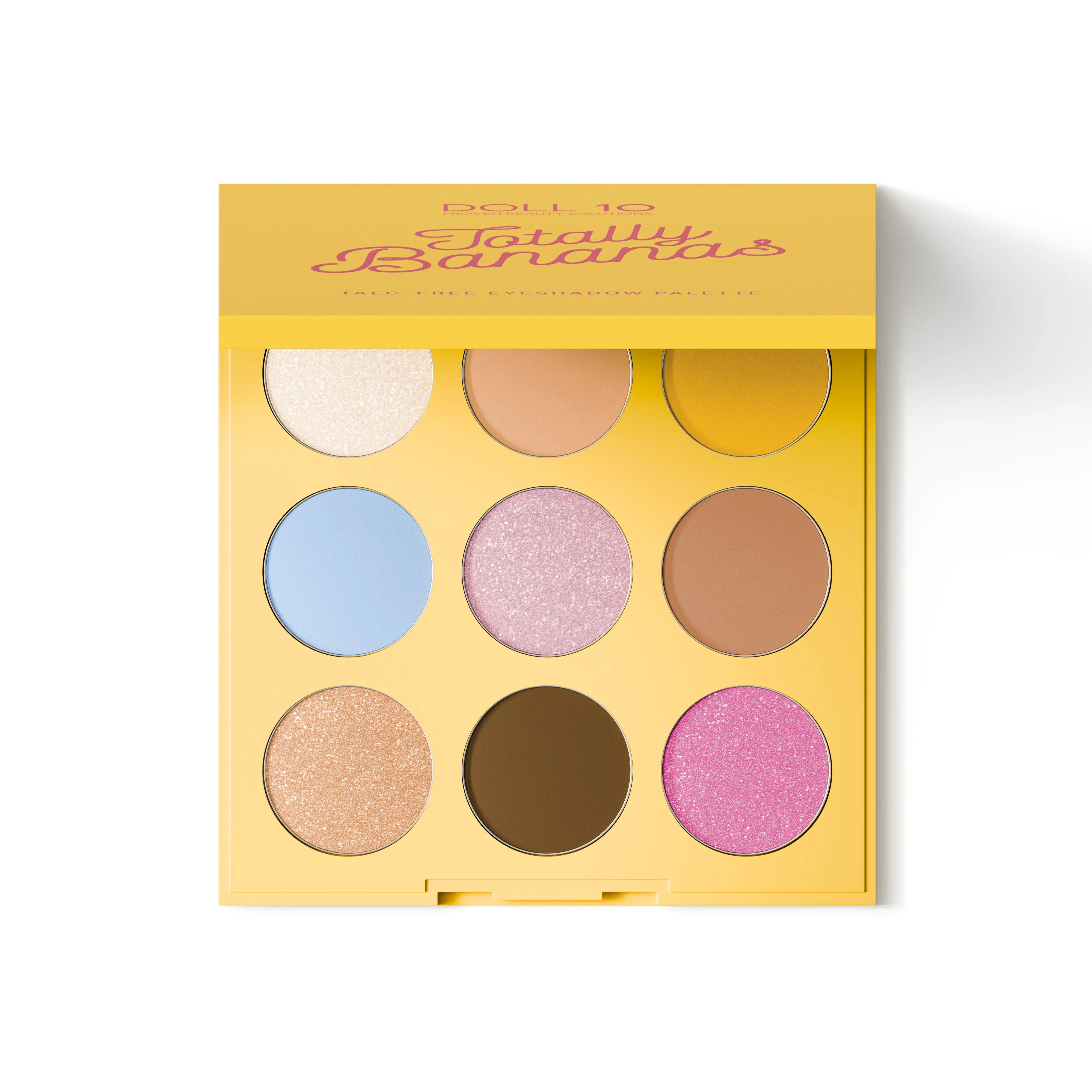 Doll 10 X Chelsea Bananas Totally Bananas Talc-Free Eyeshadow Palette