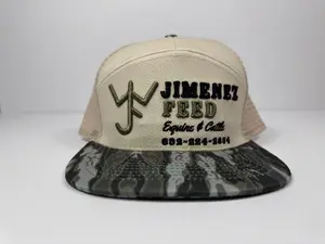 Jimenez Feed Caps - Classic Trucker Hat with Embroidered Design & Breathable Mesh for Everyday Wear