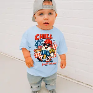 YOUTH and ADULT Chill The 4th Out Popsicle T-Shirt, Funny 4th of July Patriotic Graphic Tee, Cute Independence Day Outfit, Summer Holiday Party Shirt for Family Matching, Patriotic Shirt, Youth Clothing, Holiday Shirt, Unisex Streetwear