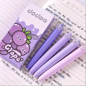 Cute Quick-Dry Gel Pens Set of 4/12/24, Retractable Ink for Smooth Writing, Ideal for Office Use and Signatures