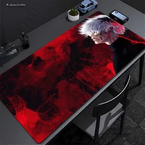 Gamer Pc Gaming Rubber Non-slip Mouse Mat Anime Tokyo Ghoul Mouse Pad Xxl Deskmat Keyboard Mats