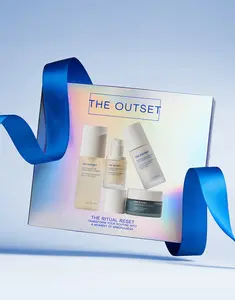 The Ritual Reset - 3-Step Regimen with Blue Clay Mask, Prep Serum, and Daily Moisturizer for Hydrating, Restorative Skincare