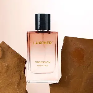 LUXPHER OBSESSION Men's Cologne - Bold Confident & Grounded Oriental Woody Fragrance 50ml Gift Box