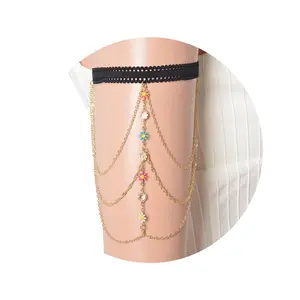 Shop LC Set of 2 Glass Crystal  Goldtone Arm Bracelet for Women Jewelry Birthday Gifts for Women