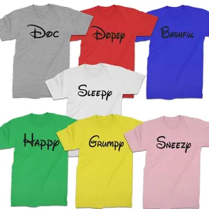 Seven Dwarfs Men's T-Shirt | Group Halloween Costume