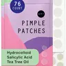 Dot Pimple & Zit Patches for Face – All-Natural Custom Triple-Action Formula Absorbs, Clears & Brightens Acne Spots with Hydrocolloid, Vitamin C, Tea Tree Oil & Salicylic Acid (8, 10, 12 mm, 76 ct)