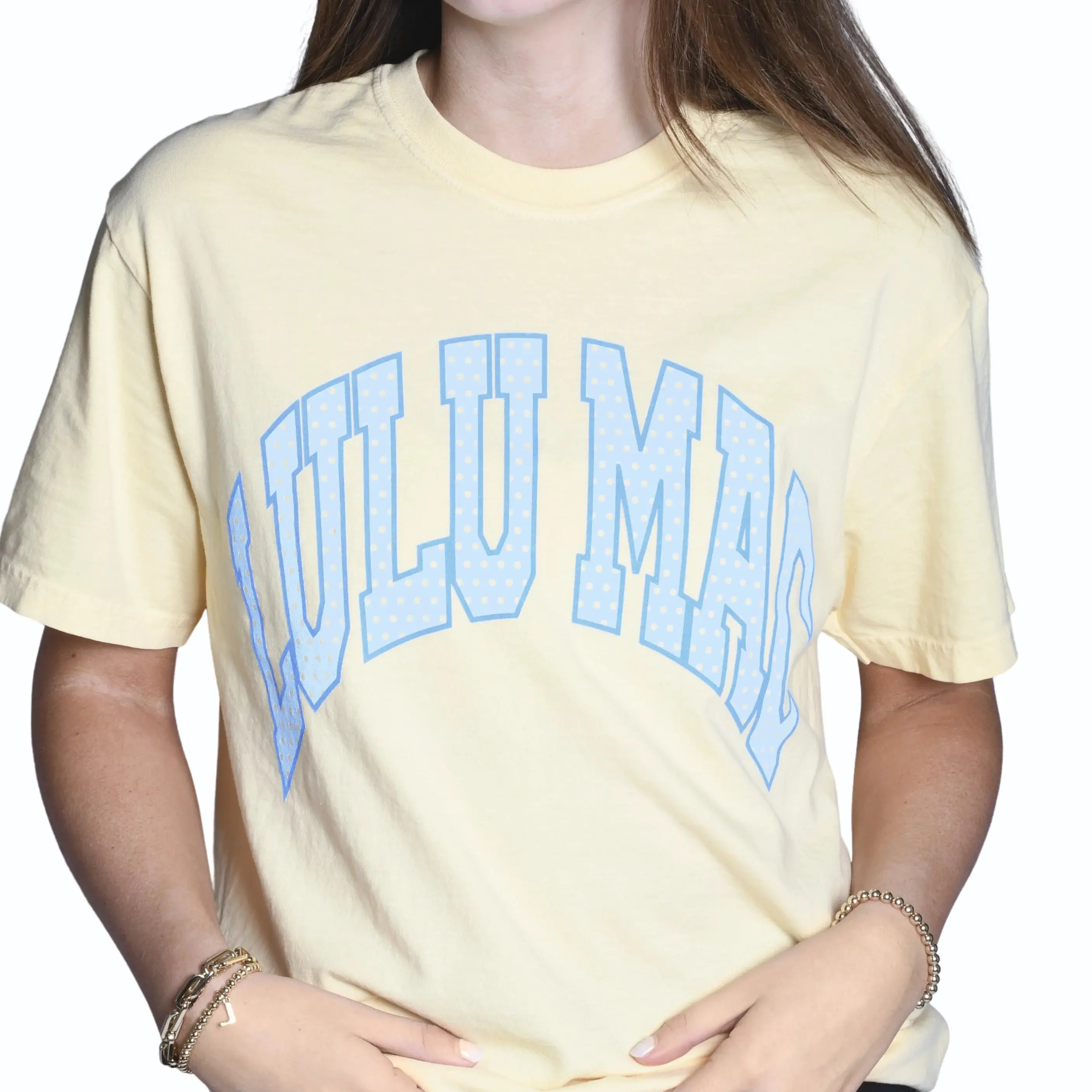 LuLu Mac Yellow Polka Dot