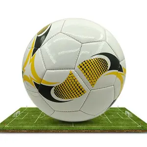 Size 5 Football Balls - Premier League Graphics-Inspired, All-Weather Waterproof Training Ball with Durable PU Coating, Reinforced Core for Outdoor/Indoor Play