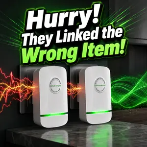 【Hurry! They Linked the Wrong Item!】No way... they posted the wrong link!？The last day! Two！ Electricity Bill Terminator US-Standard Power Saver -Stabilizes Voltage, Protects Equipment - Plug In and Save Home Socket
