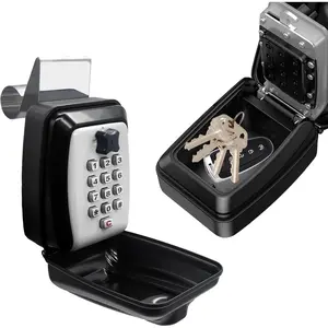 Upgrade SL-591 Car Key Lock Box, Car Window Lock Box for Turo, Car Window Punch Button LockBox, Vehicle Window Key Box, Vehicle Window Lock Box fit for Ride Share, Turo, GetAround,10 Year Warranty