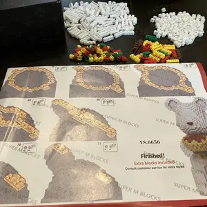 Product Review of Bear Building Block,Winktoys building block,Bear Toys,Birthday Gift,Educational,Boy,Girl,Trend Decoration,Cool Gifts,Brick,Family Bonding,Black Friday,Christmas,Valentine’s Day from ✝**y <**