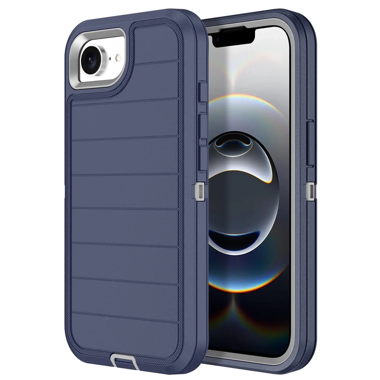 stripe-navyblue/gray
