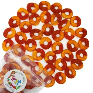 CHILI CHAMOY SPICY GUMMY PEACH RINGS 2LB BAG