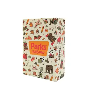 Keymaster Games Parks Roll & Hike Board Game: Creative Thinking, 1-4 Players, 30-Minute Play, Includes Cards & Dice