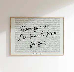Acotar Wall Art Print, Acomaf, Velaris, Book Quotes Prints, Bookish Poster, Book Lover Art Print