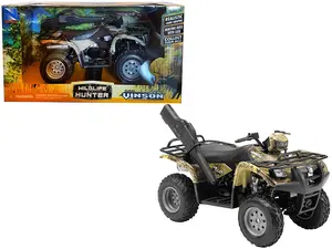 New Ray Toys Motorcycle 1:12 Scale Suzuki Vinson Auto 500 4X4 Camo