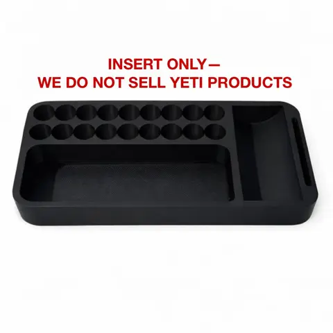 **Insert Only** Peptide Storage Vial Organizer Insert For YETI Loadout Gobox 1