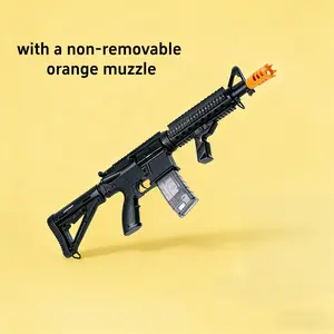 Electric Automatic Game Toy Launcher, with a non-removable orange muzzle,Rechargeable Outdoor Party Play Toy, Safe Interactive Team Game, Fun Group Play, Birthday Gift, Valentine’s Day Gift, Holiday Gift for Teens & Adults