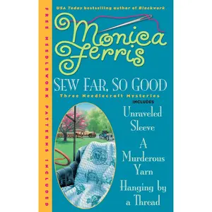 USED Book - Sew Far, So Good [With Needlework Patterns] by Ferris, Monica (Paperback) - english