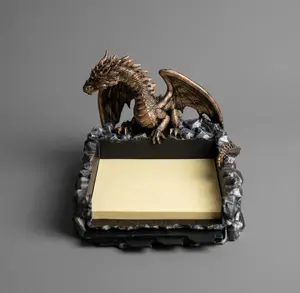 Dragon-Themed Sticky Note Holder + 4 Templates