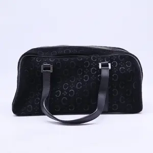 Pre-owned Celine suede Shoulder Bags 20th Century C Macadam handbag