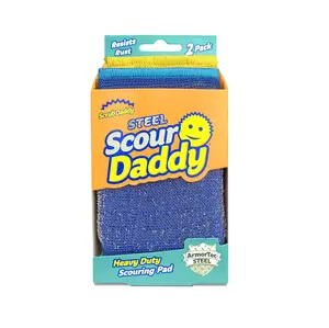 Scour Daddy Steel (2ct) - Scouring Pads