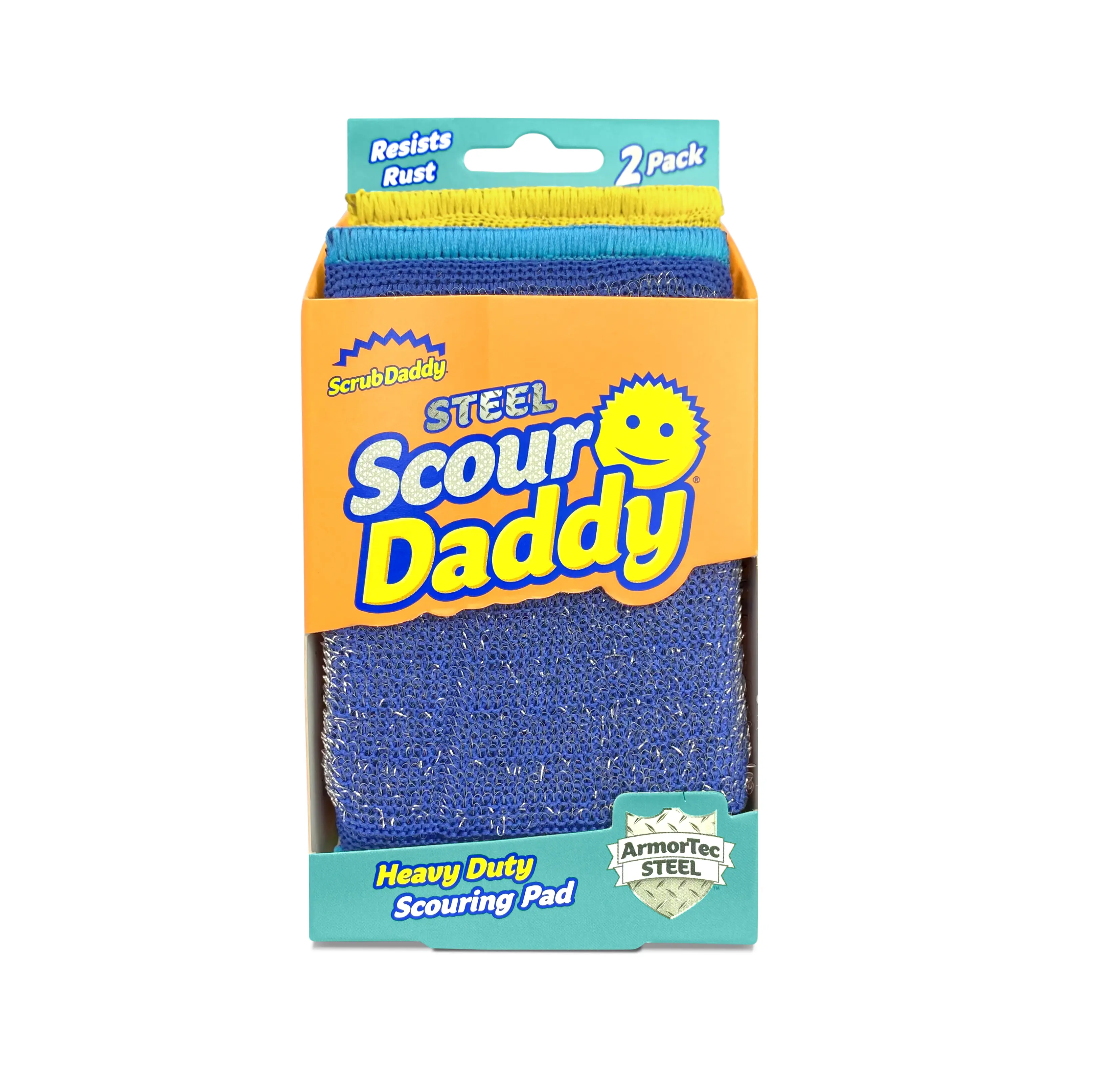 Scour Daddy Steel (2ct) - Scouring Pads Scour Daddy Steel (2ct) - Scouring Pads