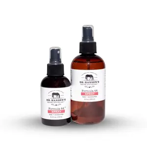 Dr. Hansen's Formula 44 Spray - Regular & Large Sizes - Antimicrobial & Anti-Fungal Chlorhexidine - Light Moisturizing Oil Phase - 3.4 fl.oz./100 ml & 8 fl.oz./236 ml