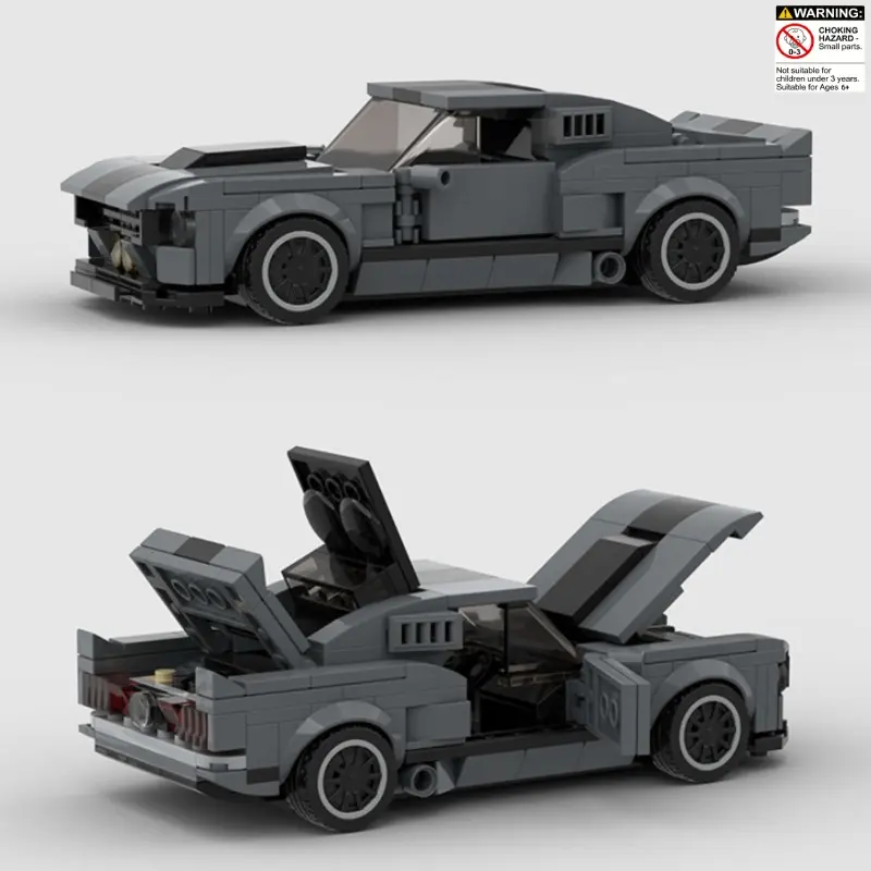 Super Car Building Kit, Model Car Kit, Model Building Kits, 318pcs Super Racing Toy for Kids Aged 6+, Perfect Birthday Christmas Gift for Adults & Speed Champions Collectors, Building Blocks Set