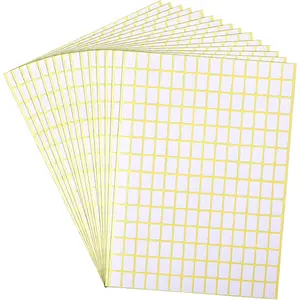 2940 count Matte Small White Labels Stickers Blank Labels Removable Price Tags Labels Stickers for Jars Boxes File Folders Envelopes School Office Kitchen (13 X 9 mm)