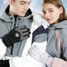 Unisex Adults' Touch Screen Sports Gloves - 4-Way Stretch, Water-Resistant, Windproof, Warm Thermal, Lightweight, Anti-Slip Silicone Palm, Breathable, Moisture-Wicking, Conductive Fiber Material, Durable for Skiing, Cycling, Driving, Walking