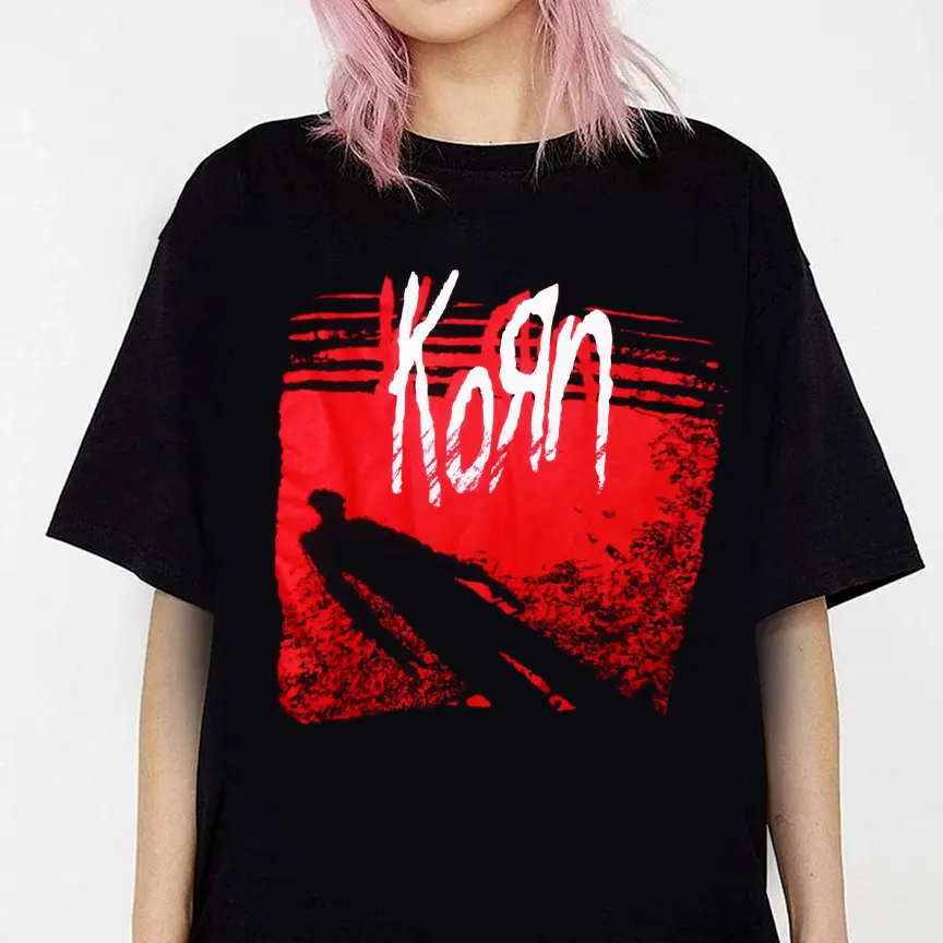 Korn Vintage Shirt - Concert Tour Tee, Y2K Metal Energy Aesthetic, TikTok Trend Outfit