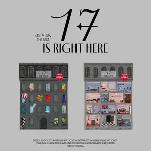 SEVENTEEN - SEVENTEEN BEST ALBUM '17 IS RIGHT HERE' Green Vinyl Lp Autographed Vinyl Bootleg K-Pop Record PLEDIS Entertainment