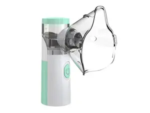 Portable Handheld Nebulizer Handheld Humidifier TYPE-C Interface Powered by AA Batteries Easy to Carry Compact and Portable Facial Mist Humidifier
