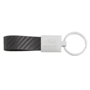Subaru Carbon Fiber Keytag keychain