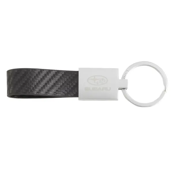Subaru Carbon Fiber Keytag keychain