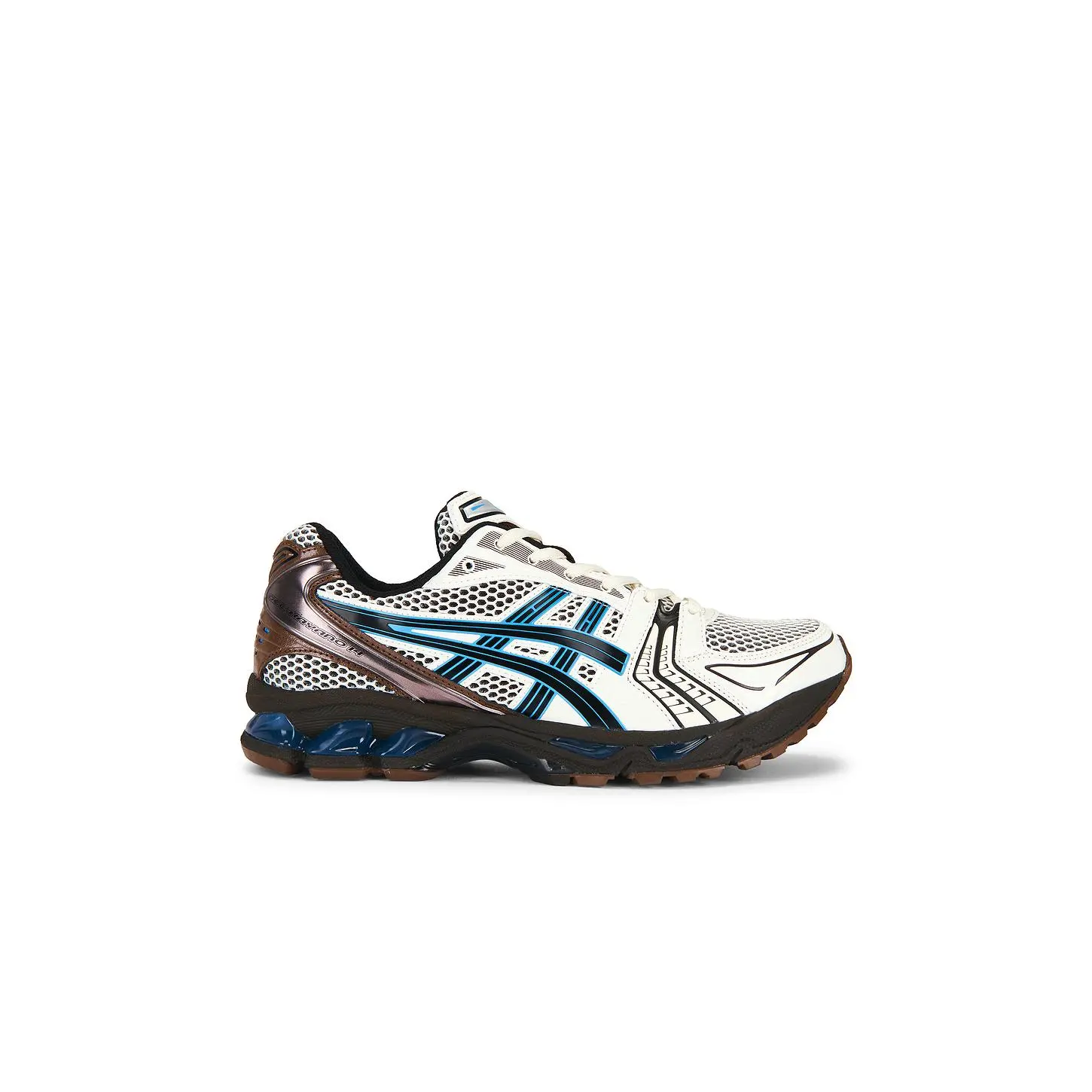 Asics Gel-Kayano 14 in Cream & Blue Coast