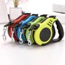 Retractable Dog Leash for Small-Medium Dogs - ABS & Polyamide Components, Ergonomic Handle Reduces Hand Strain, Durable Nylon, 10-Foot Flexible Reach for Outdoor Walking, Cute Colorful Bone Design Pet Accessory Gift