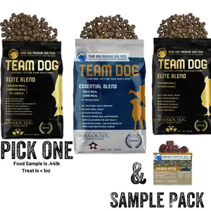 Team Dog Food Sample + Bonus Treats