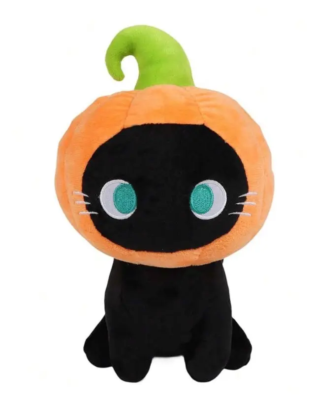 Halloween Miss Pumkitten Plush