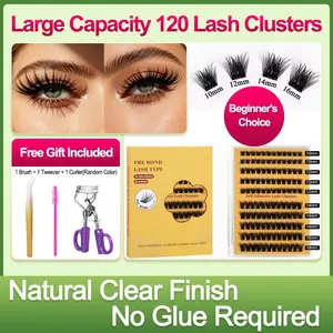 Glue-Free Self-Adhesive False Eyelashes, Natural Look Reusable Fake Lashes for Beginners, Safe and Harmless, New 2026 Design