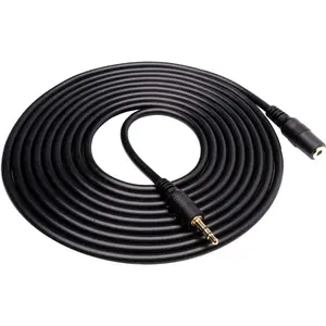 MC10 3.5mm Audio Cable - 3.5mm TRS Female to Male 10ft Extension Cord for Microphones, Headphones, and More