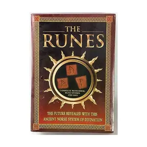 USED Book - The Runes: The Future Revealed with this Ancient Norse System of Divination by Horik Svensson (Paperback) - english