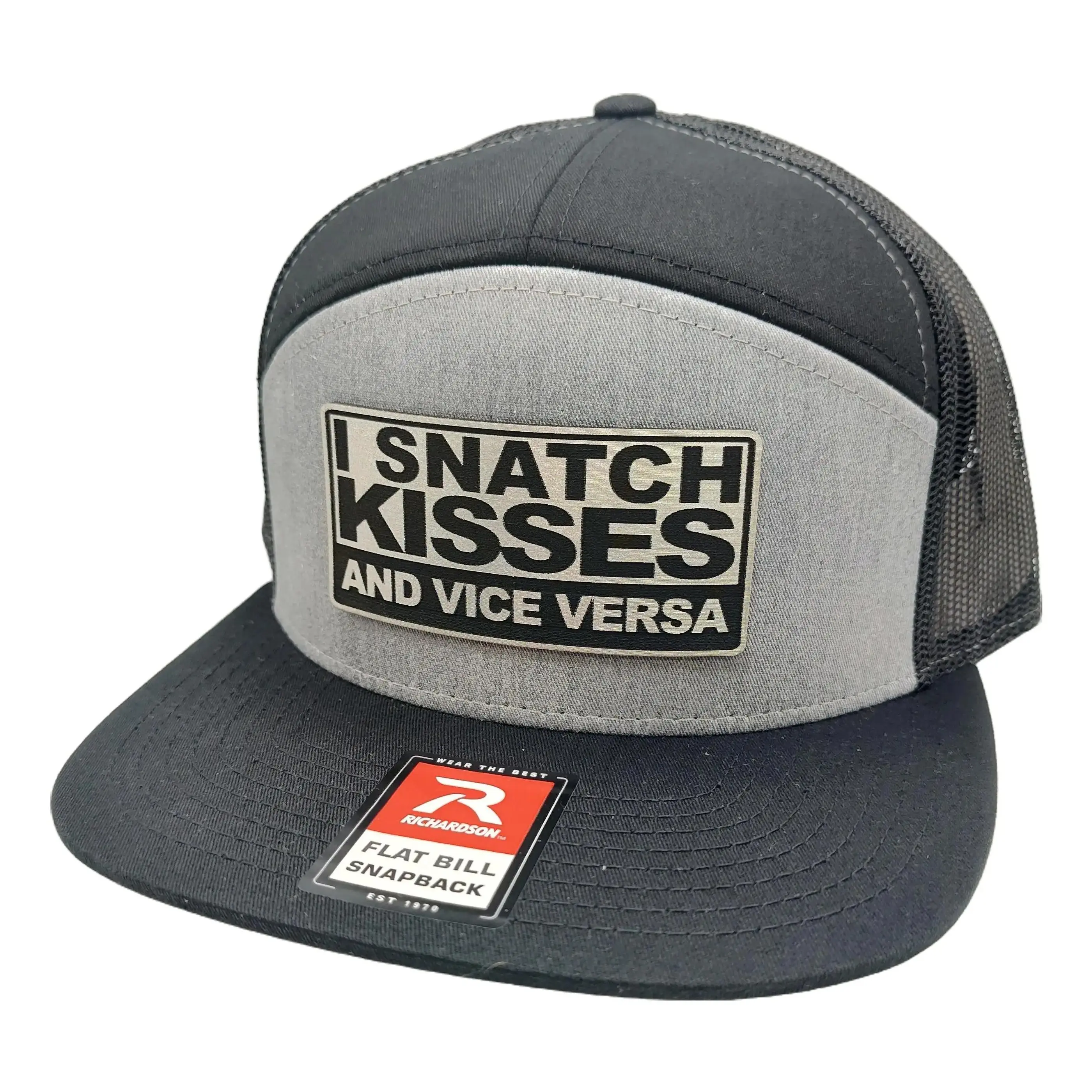 I Snatch Kisses And Vice Versa - Funny Hat  - Trucker Hat by RAW Customz