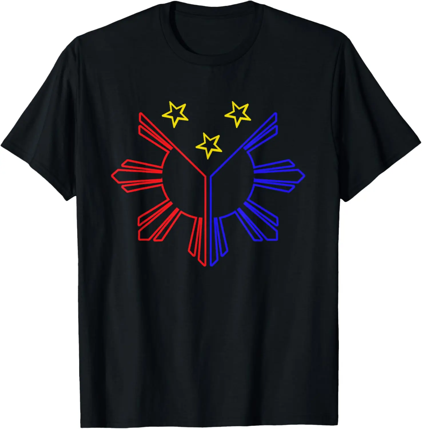 100%cotton Filipina Pinoy Culture Filipino Gift Philippines T-Shirt Graphic Menswear