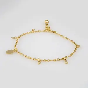 Anklets/ Tobilleras/ 14K Real Color