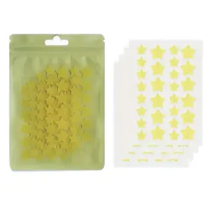 112/224Pcs Acne Patch Yellow Star Shape Acne Patch Acne Covering Facial Concealer Patch Skincare Pimple Patches Pimple Skin Repair Bright