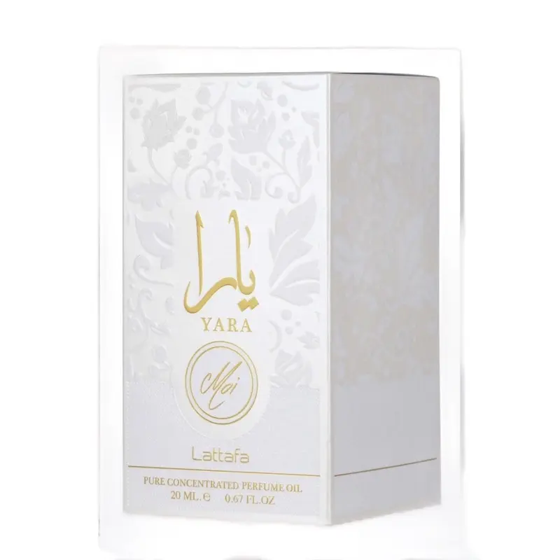 Lattafa Yara Moi for Women Concentrated Perfume Oil CPO 20ml by Lattafa Perfumes - Pure Attar Non-Alcoholic Oil Floral Arabian Fragrance Elegant Fragrance