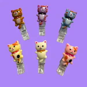 Cool Cats Page Clips - Set of 4